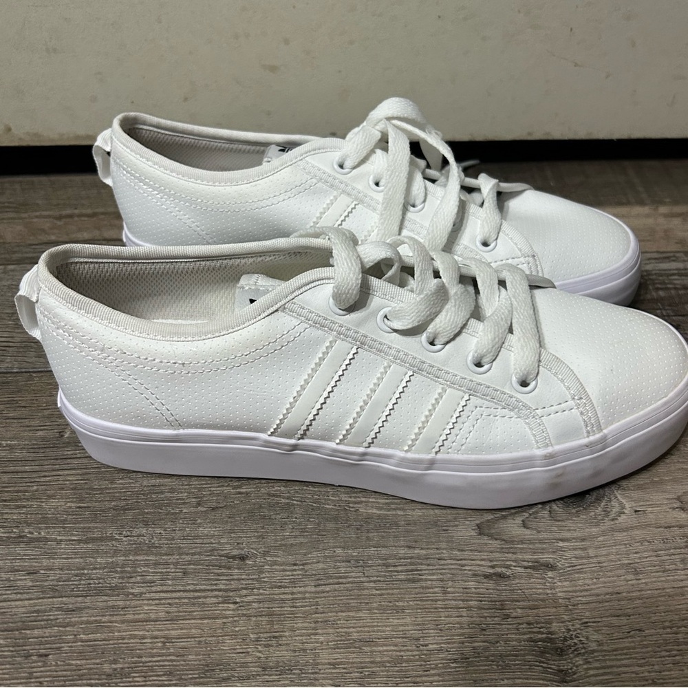 Adidas BB5379 NIZZA WHITE LOW men’s tennis shoe sneaker